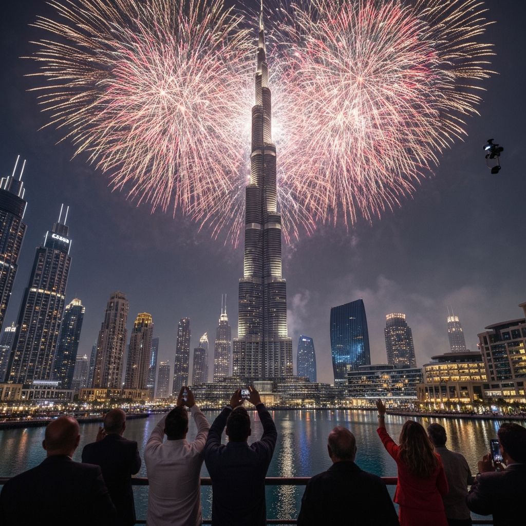 Glamorous New Year's Eve in Dubai