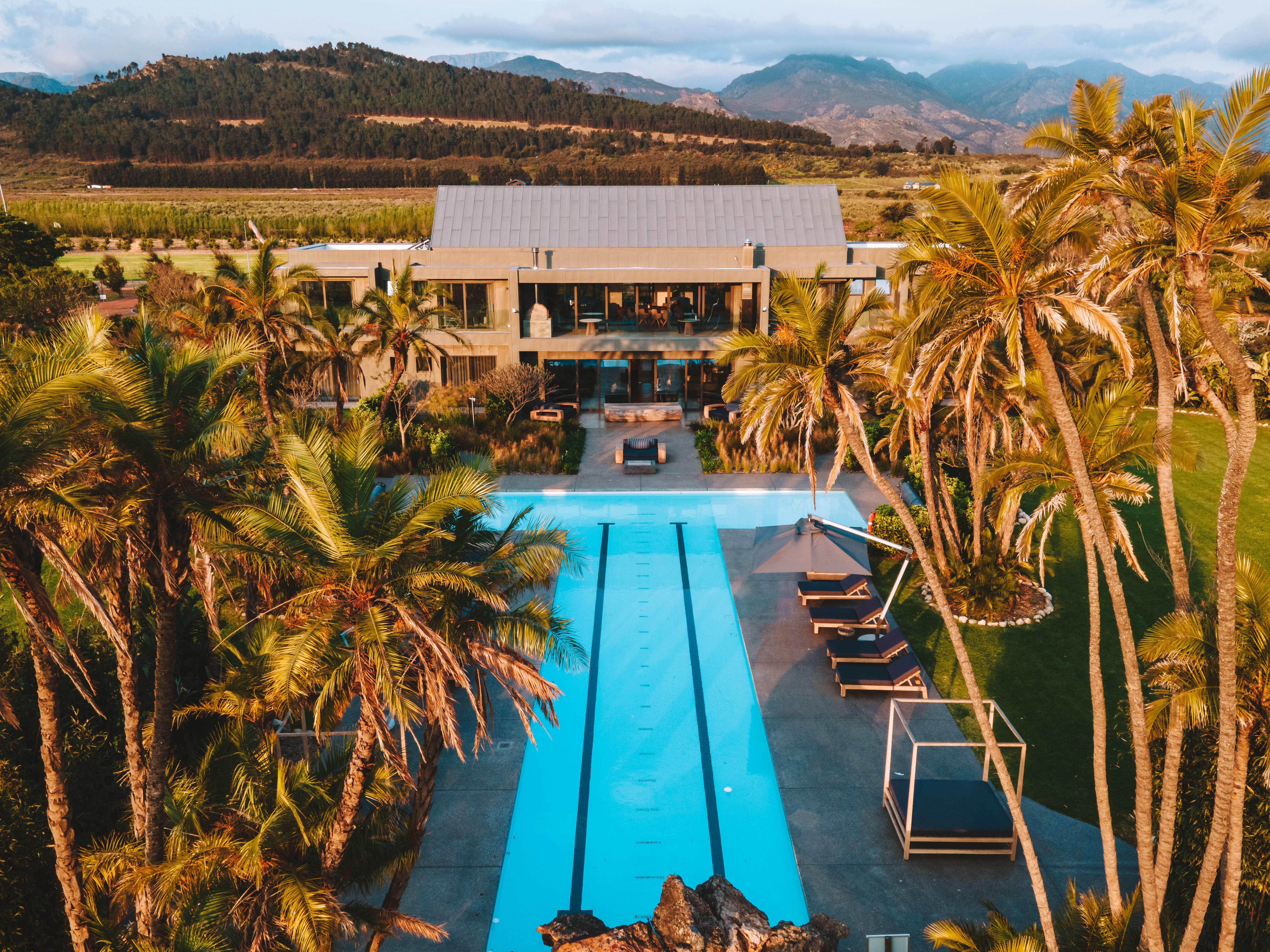 Ludus Magnus estate with Olympic pool and mountain views